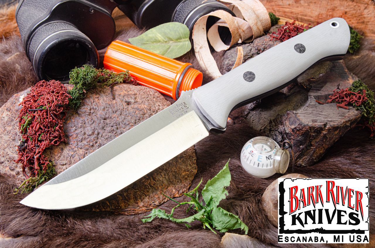 バークリバー ブラボー 1.25 3V バトルシップ グレイ G-10 - マット - シック ブラック ライナー - ブラック ピン