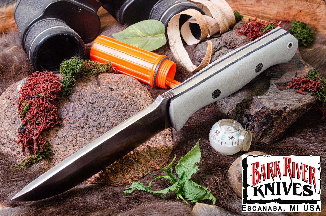 バークリバー ブラボー 1.25 3V バトルシップ グレイ G-10 - マット - シック ブラック ライナー - ブラック ピン