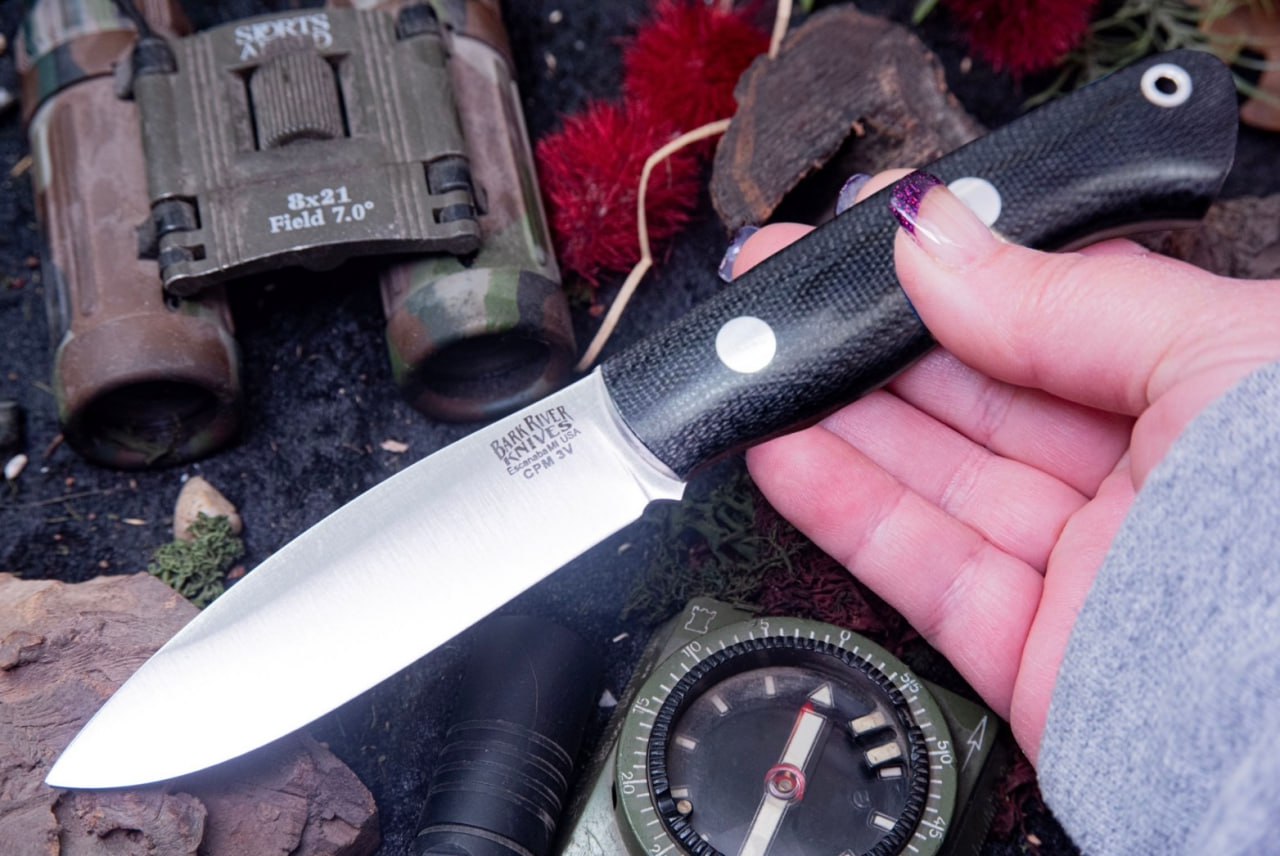 バークリバー カブ EDC 3V ピンク G-10 - シー ブルーライナー