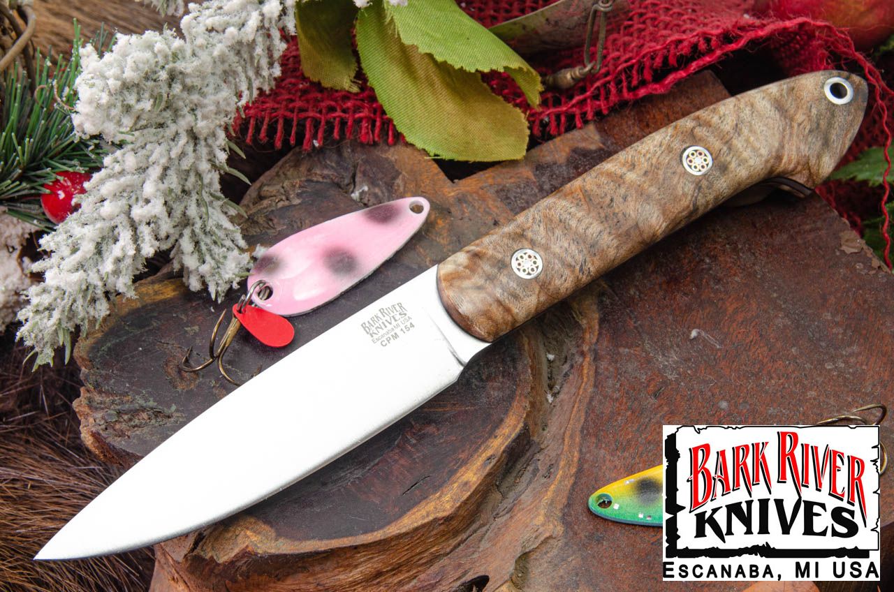 バークリバー バード & トラウト CPM-154 ブラック アッシュ バール - ブラック ライナー - モザイクピン #1