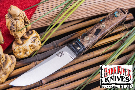 バークリバー キツネ CPM-154 ガンメタル チョラカクタス ウィズ ターコイズ - ブラック ライナー - モザイクピン - ブラック ボルスター #1