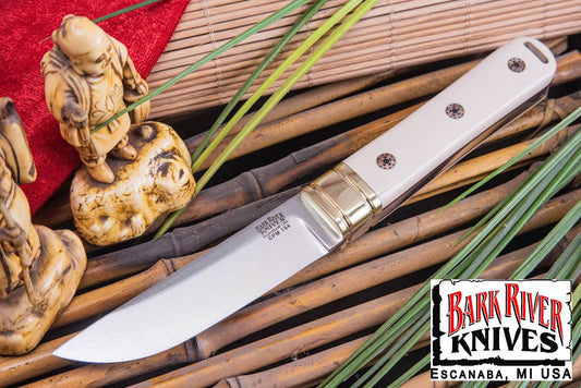 バークリバー キツネ CPM-154 ボーン ホワイト マイカルタ - レッドライナー - モザイクピン