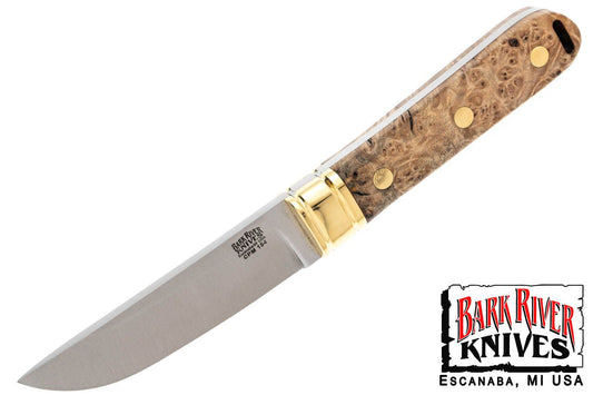 キツネ CPM-154 ナチュラル メイプルバール - ブラス ボルスター - ブラスピン