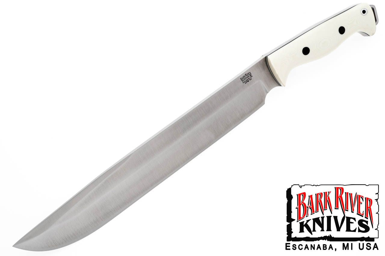 バークリバー ブラボー III 3V ホワイト G-10 - ブラック & ホワイト ライナー - ブラック ピン - ランプレス