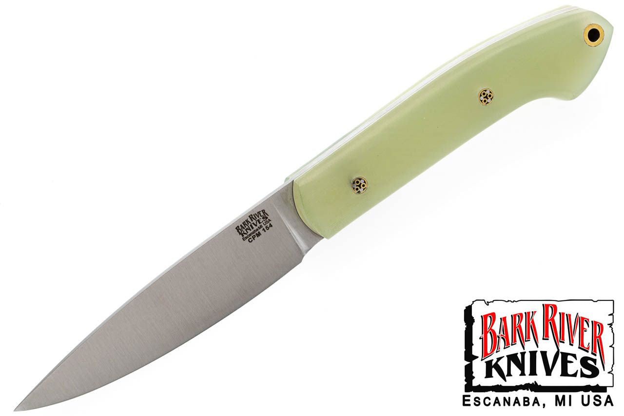 バード & トラウト CPM-154 ゴーストグリーンジェイド G-10 - ホワイト ライナー - モザイクピン