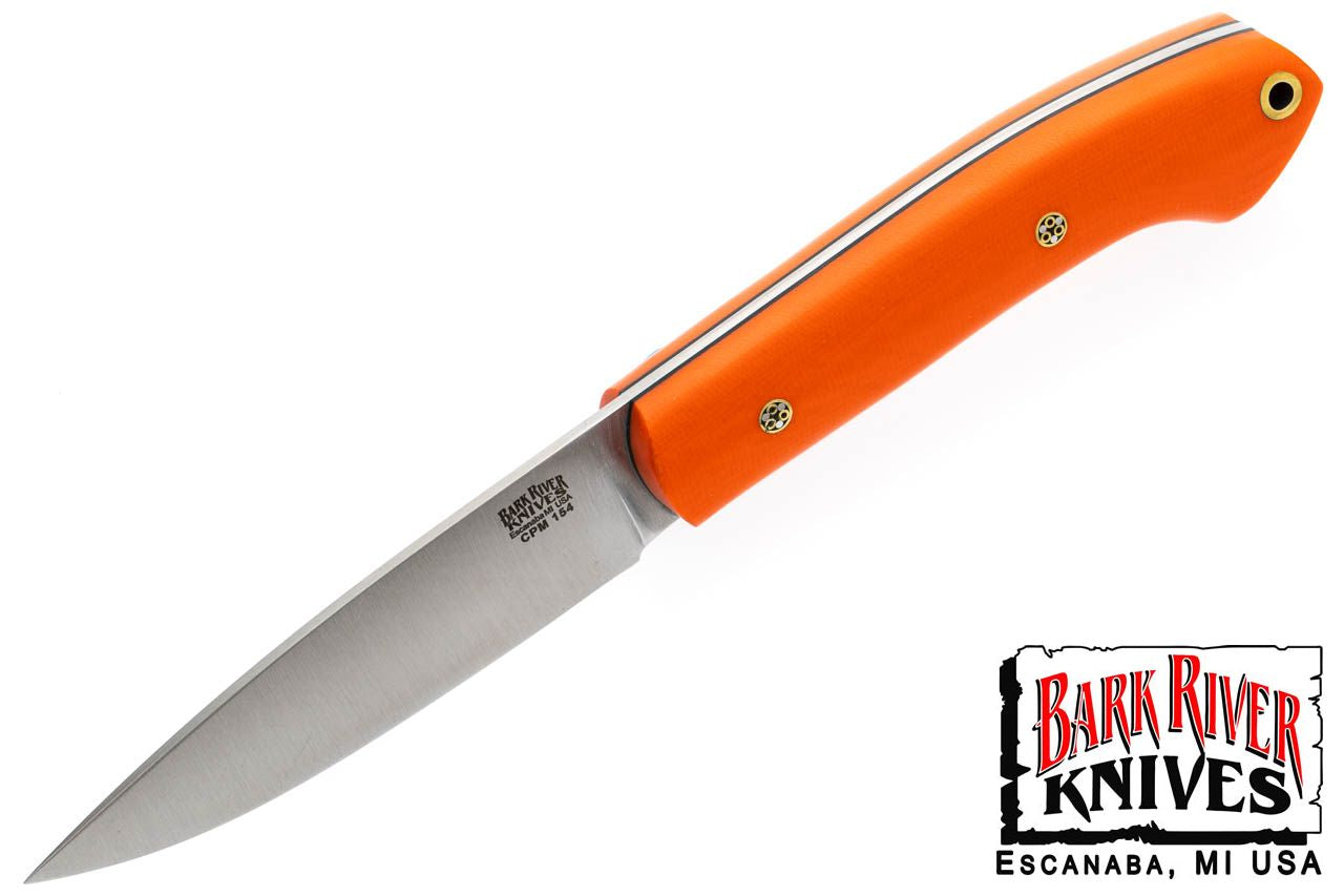 バード & トラウト CPM-154 オレンジ G-10 - ブラック ライナー - モザイクピン