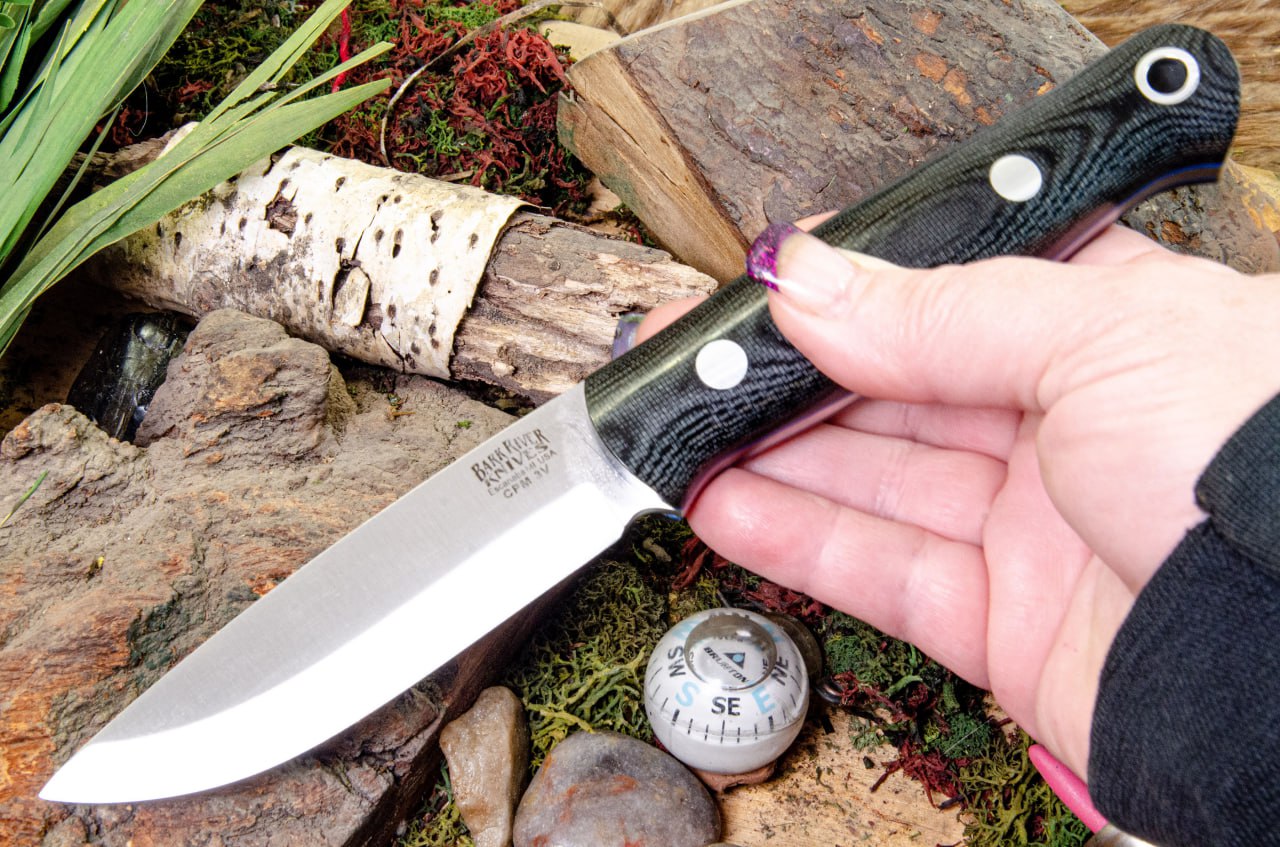 バークリバー ブッシュクラフター LT 3V ダークカーリーメイプル - ブラック ライナー #2