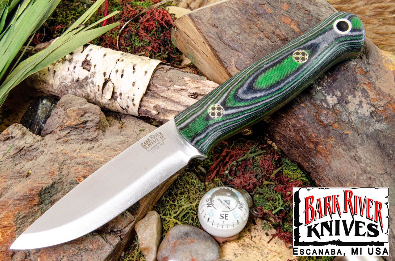 バークリバー ブッシュクラフターLT Bushcrafter LT 3V Bark River Bushcrafter LT 3V Knives - DLT Trading