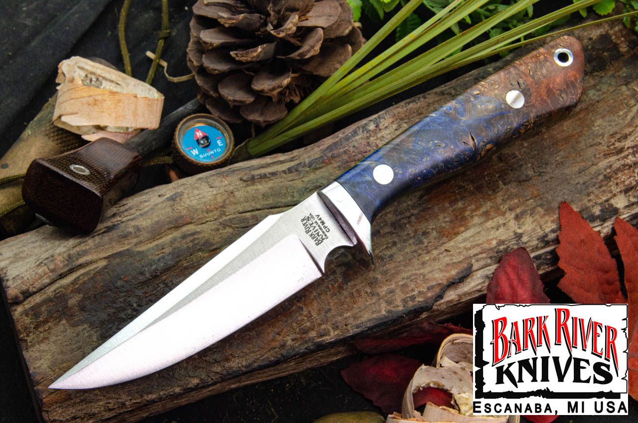 バークリバー ライオンハウンド 4V ブルー & ブラウン メイプルバール - トキシック グリーンライナー