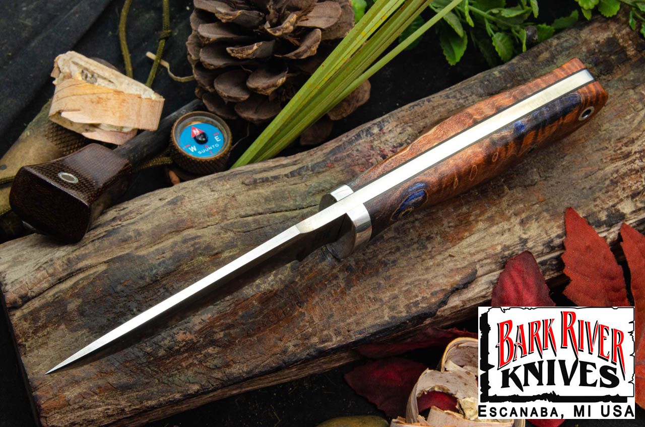 バークリバー ライオンハウンド 4V ブルー & ラセット タイガーテイル メイプルバール - ブラック ライナー - モザイクピン