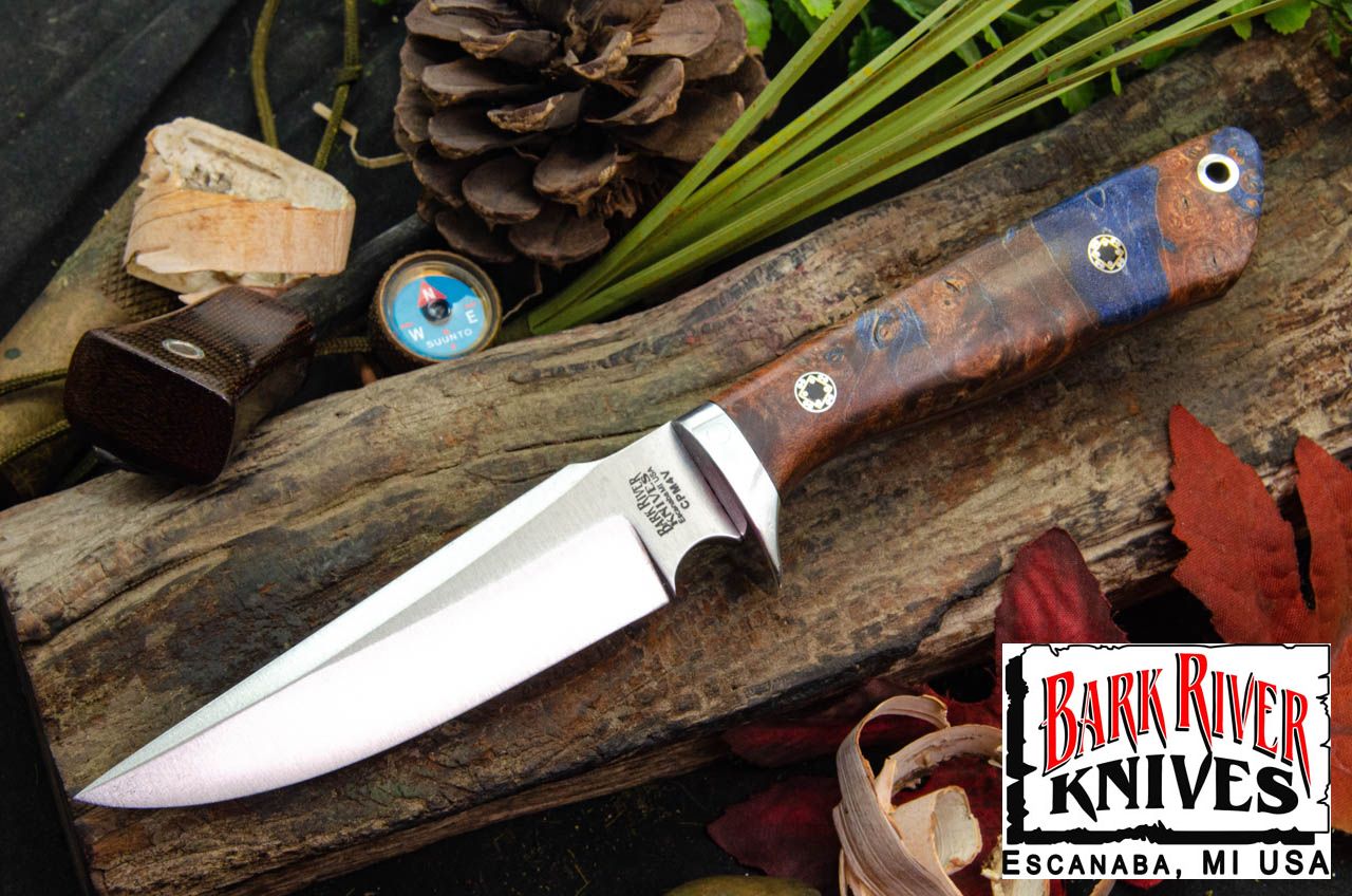 バークリバー ライオンハウンド 4V レッド & ブルー メイプルバール - レッドライナー - モザイクピン