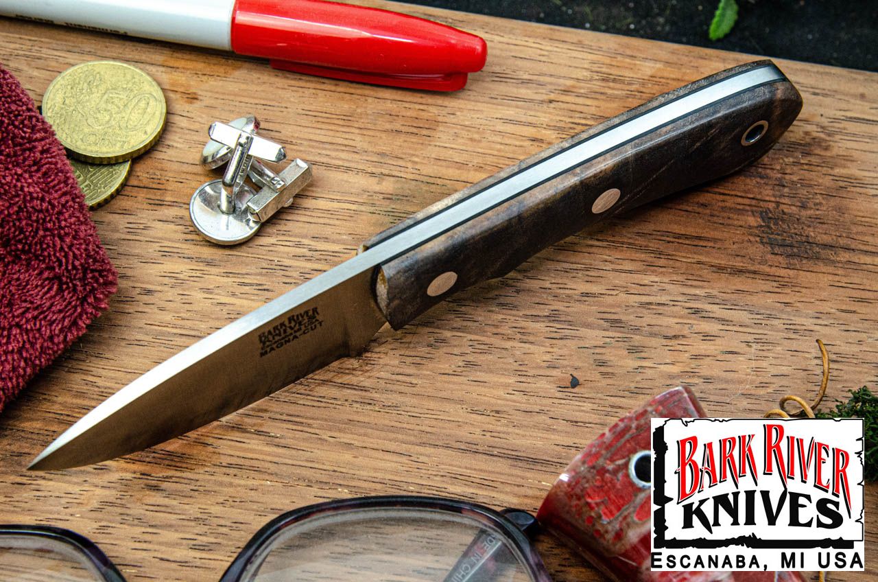 バークリバー PSK EDC MagnaCut ブラック & タン メイプルバール - ブラック ライナー