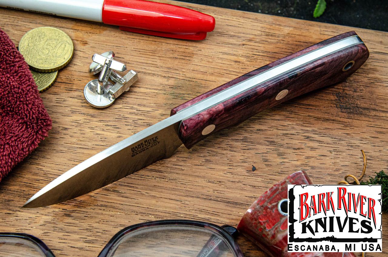 バークリバー PSK EDC MagnaCut チェリー メイプルバール - グレー ライナー #2
