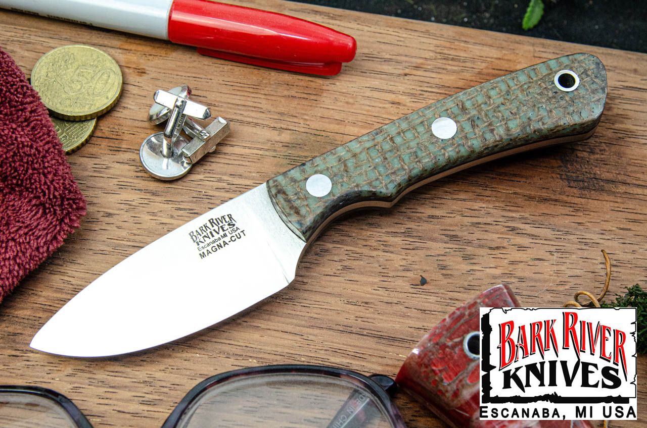 バークリバー PSK EDC MagnaCut ライム バーラップ マイカルタ - ブラック ライナー
