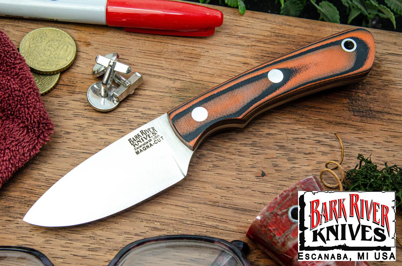 バークリバー PSK EDC MagnaCut オレンジ & ブラック シュアタッチ - マット