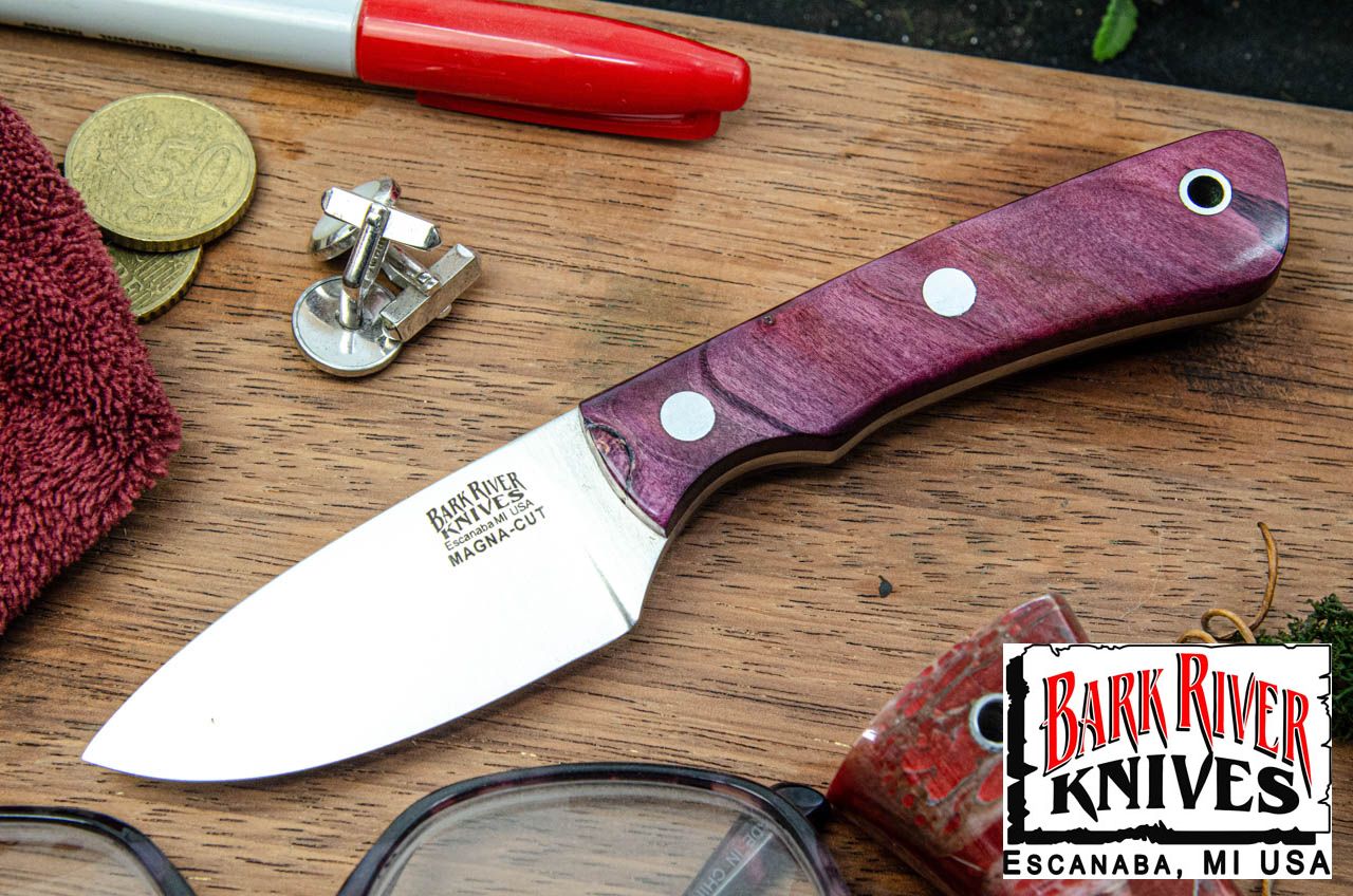 バークリバー PSK EDC MagnaCut ラズベリー メイプルバール