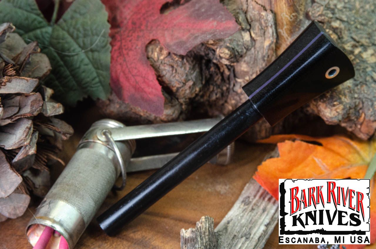 バークリバー ファイヤースチール ブラック キャンバス マイカルタ - パープル ライナー