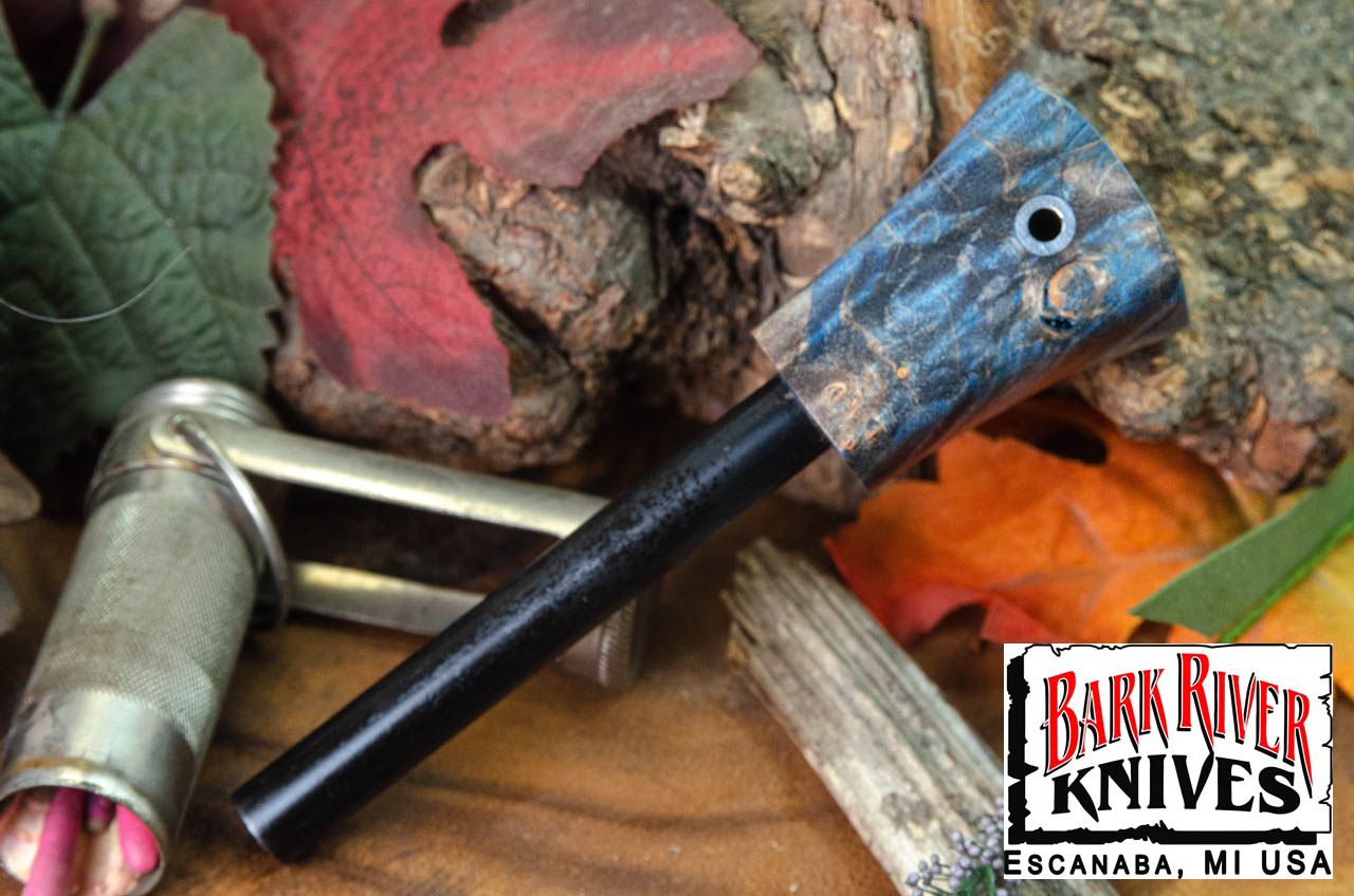 バークリバー ファイヤースチール ブルー & グレイ メイプルバール