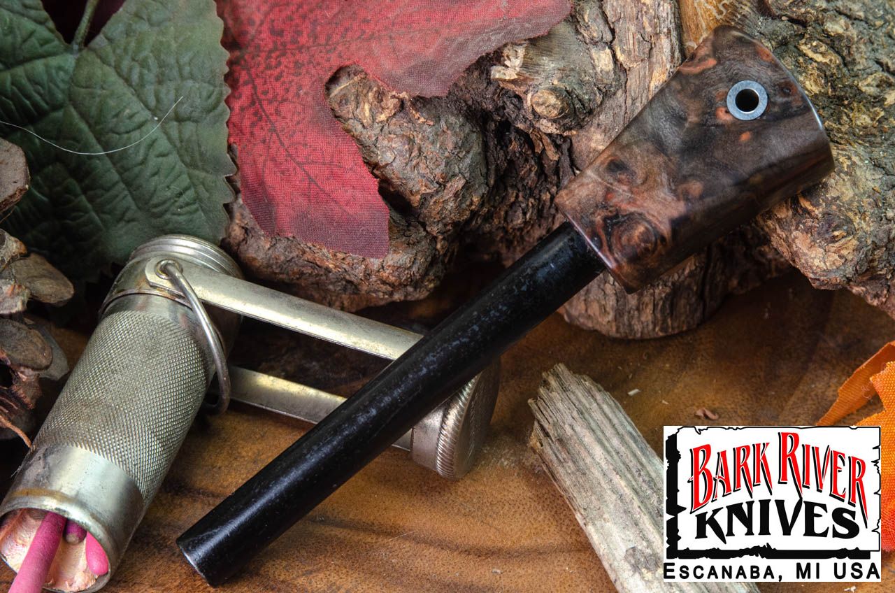 バークリバー ファイヤースチール ダーク チェリー メイプルバール #1