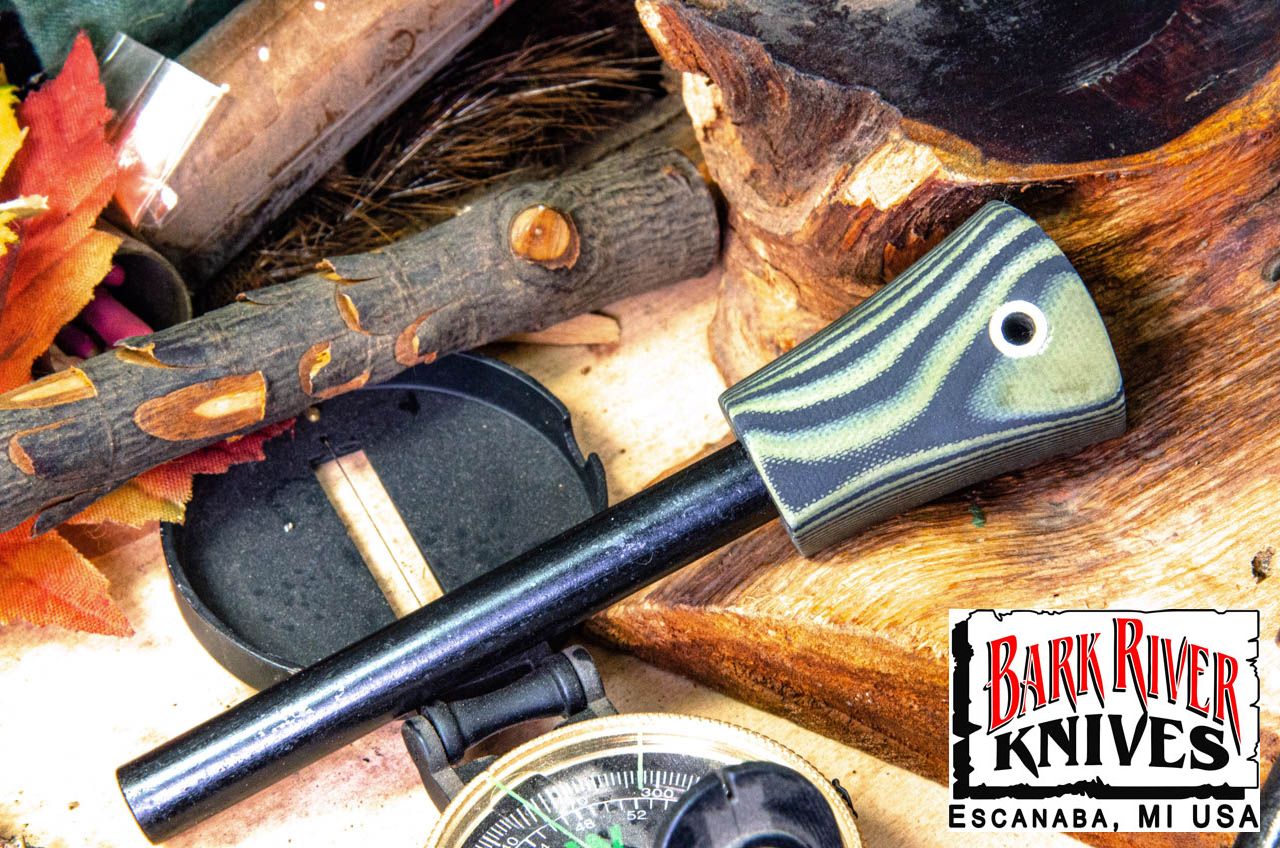 バークリバー ファイヤースチール グリーン & ブラック シュアタッチ - マット