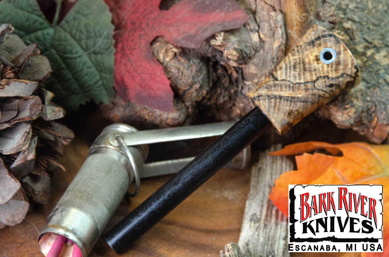 バークリバー ファイヤースチール ナチュラル スパルテッド メイプル #1