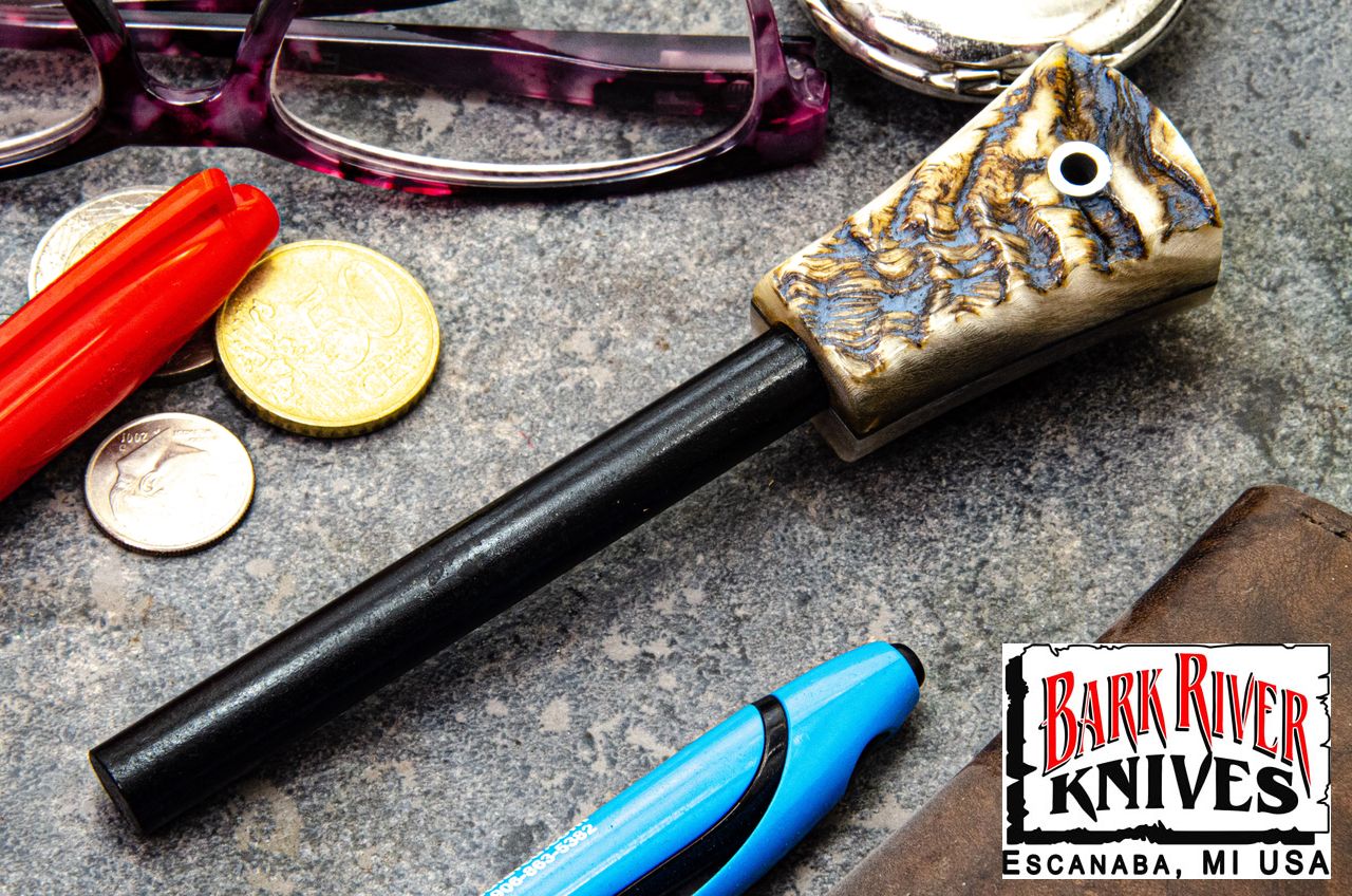 バークリバー ファイヤースチール シープホーン - ブラック ライナー