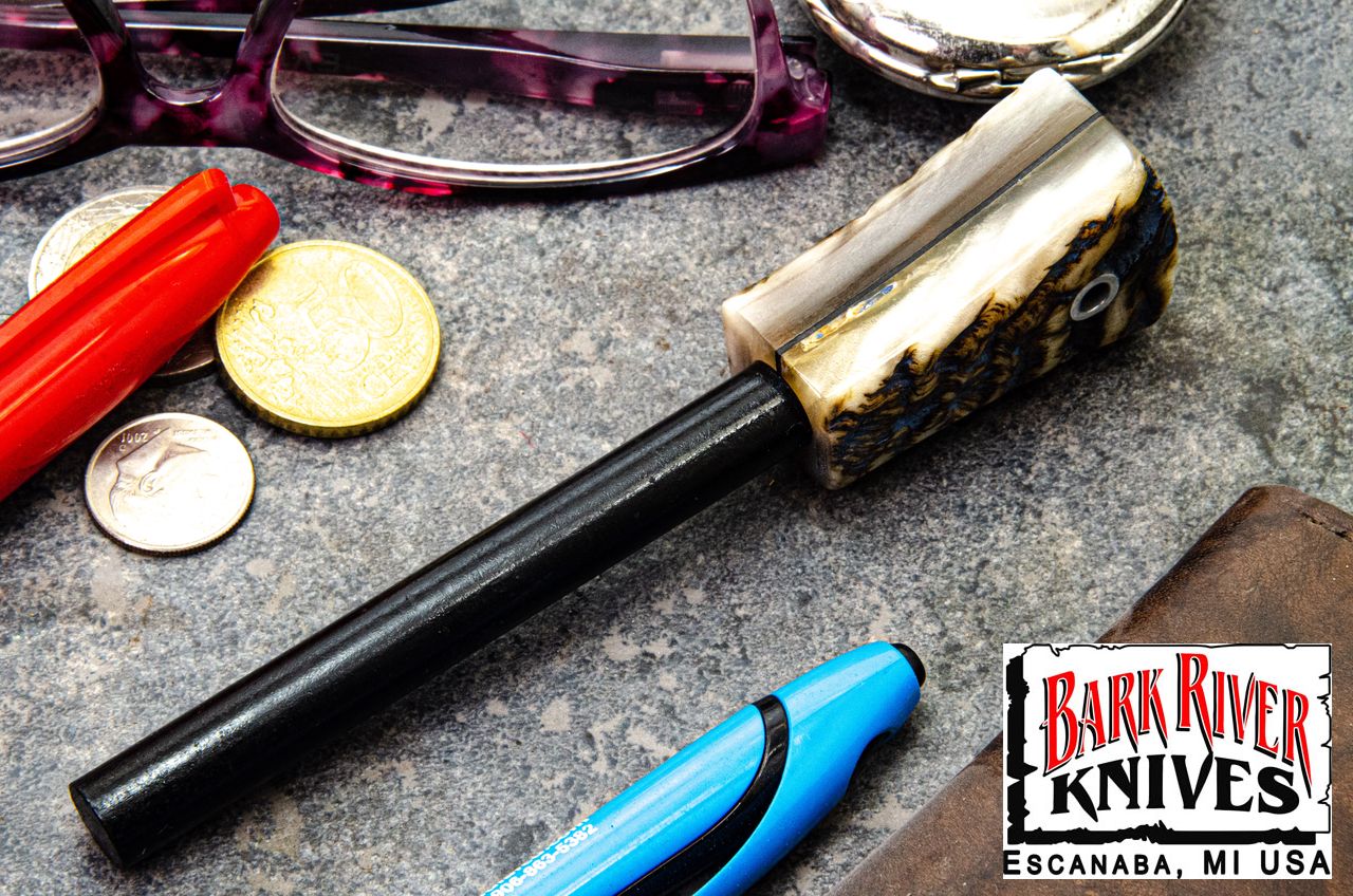 バークリバー ファイヤースチール シープホーン - ブラック ライナー