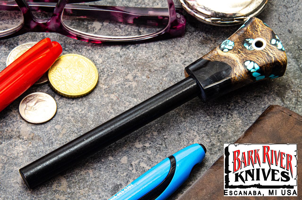 バークリバー ファイヤースチール ガンメタル チョラカクタス ウィズ ターコイズ #6