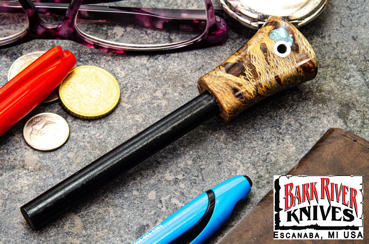 バークリバー ファイヤースチール コッパー チョラカクタス ウィズ ターコイズ #1