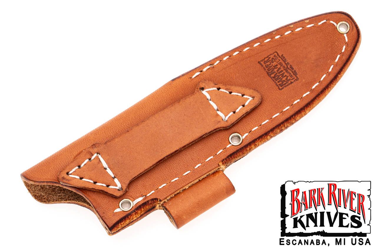 ミニ ノーススター II シース ウィズ ファイヤースチール ループ - ブラウン レフト