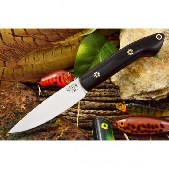 Bark River バークリバー バード&トラウト Elmax ブラックキャンバスマイカルタ レッドライナー モザイクピン