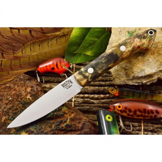 Bark River バークリバー バード&トラウト Elmax グレー、グリーン&ゴールド エルダーバール