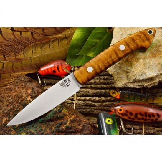 Bark River バークリバー バード&トラウト Elmax ダークカーリー メープル #1