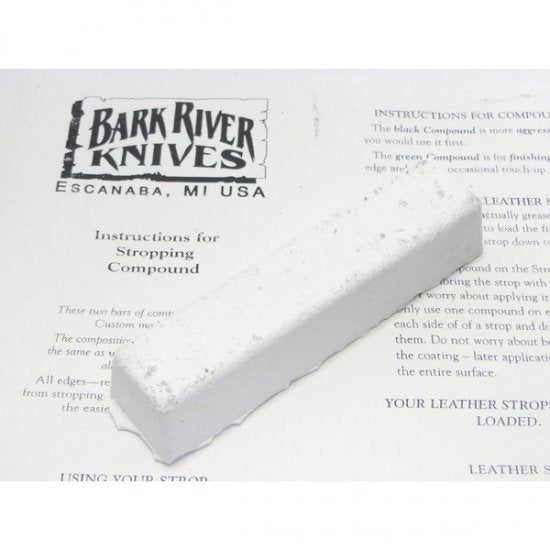 バークリバー Bark River 革砥 研磨剤 ストロップ用コンパウンド 白 ホワイト 5.6oz 160g