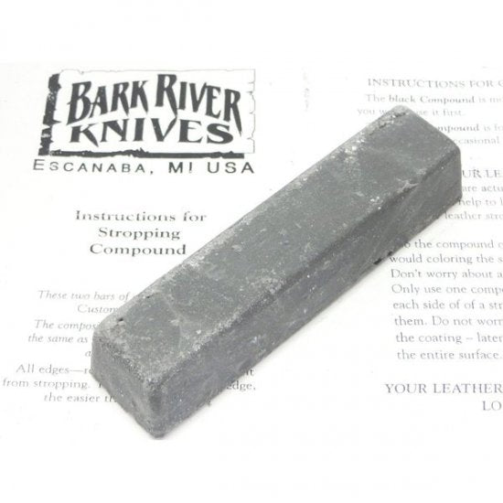 バークリバー Bark River 革砥 研磨剤 ストロップ用コンパウンド 黒 ブラック 5.6oz 160g