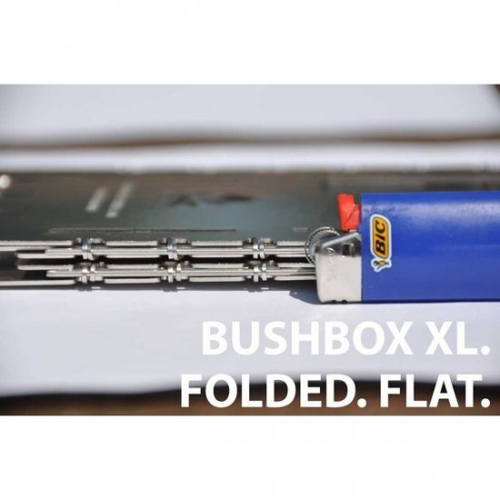 アウトドアクッカー BushBox/ブッシュボックス XL ステンレス製 専用ケースセット