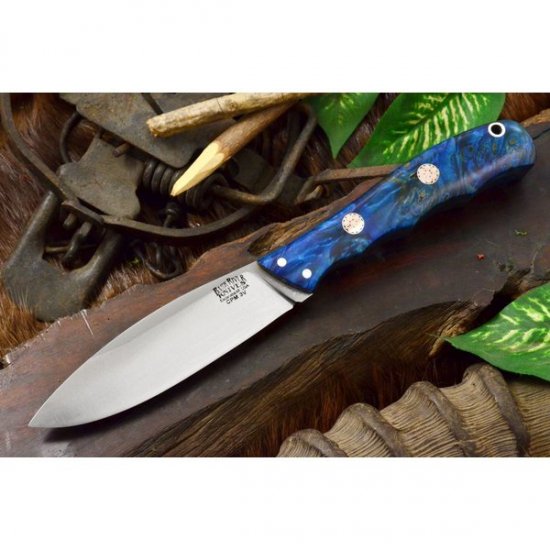 Bark River バークリバー カナディアンスペシャル3V ブルー&ゴールド エルダー バール モザイクピン