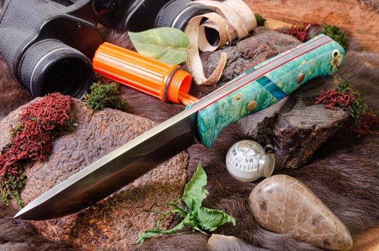 ブラボー1.25 3V ティール メープル バール ブルー アクリリック スペーサー レッドライナー ブラスピン ランプレス