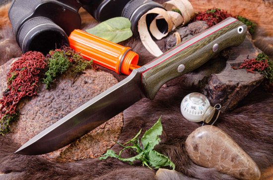 ブラボー1.25 3V グリーン キャンバス マイカルタ レッドライナー