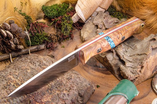 フォックスリバー EXT 1 MagnaCut ナチュラル メープル バール ターコイズ スペーサー レッドライナー モザイクピン #1