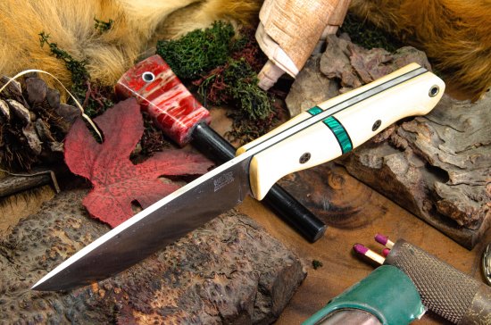 フォックスリバー EXT 1 MagnaCut アンティーク アイボリー マイカルタ マラカイト スペーサー ブラックライナー モザイクピン