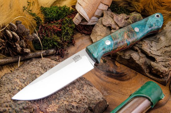 フォックスリバー EXT 1 MagnaCut ティール&タン メープル バール レッドライナー