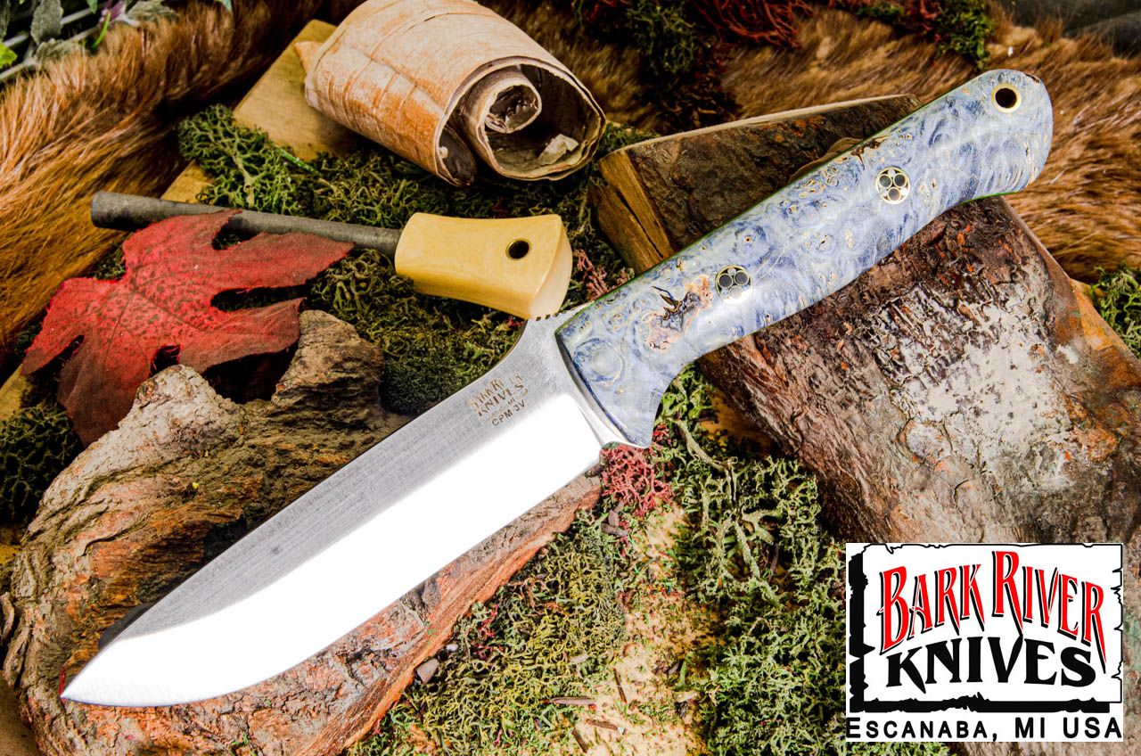 ブラボー 1.25 LT 3V ブルー & ゴールド バール - トキシック グリーンライナー - モザイクピン - ドロップポイント