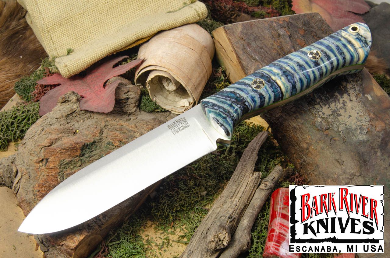 ブラボー アルファ Cru Wear ブルー マンモス ライムグリーンライナー モザイクピン #1