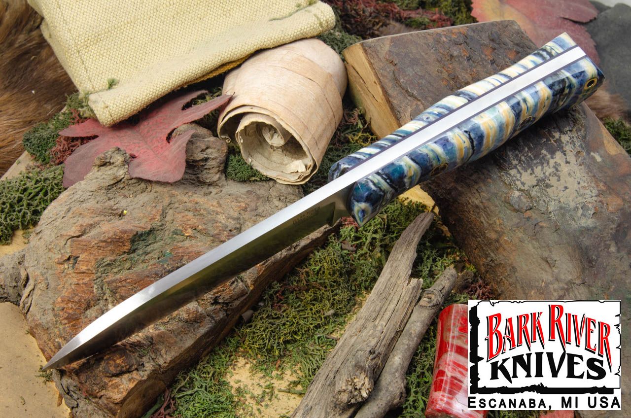 ブラボー アルファ Cru Wear ブルー & ブラック マンモス パープル ライナー モザイクピン