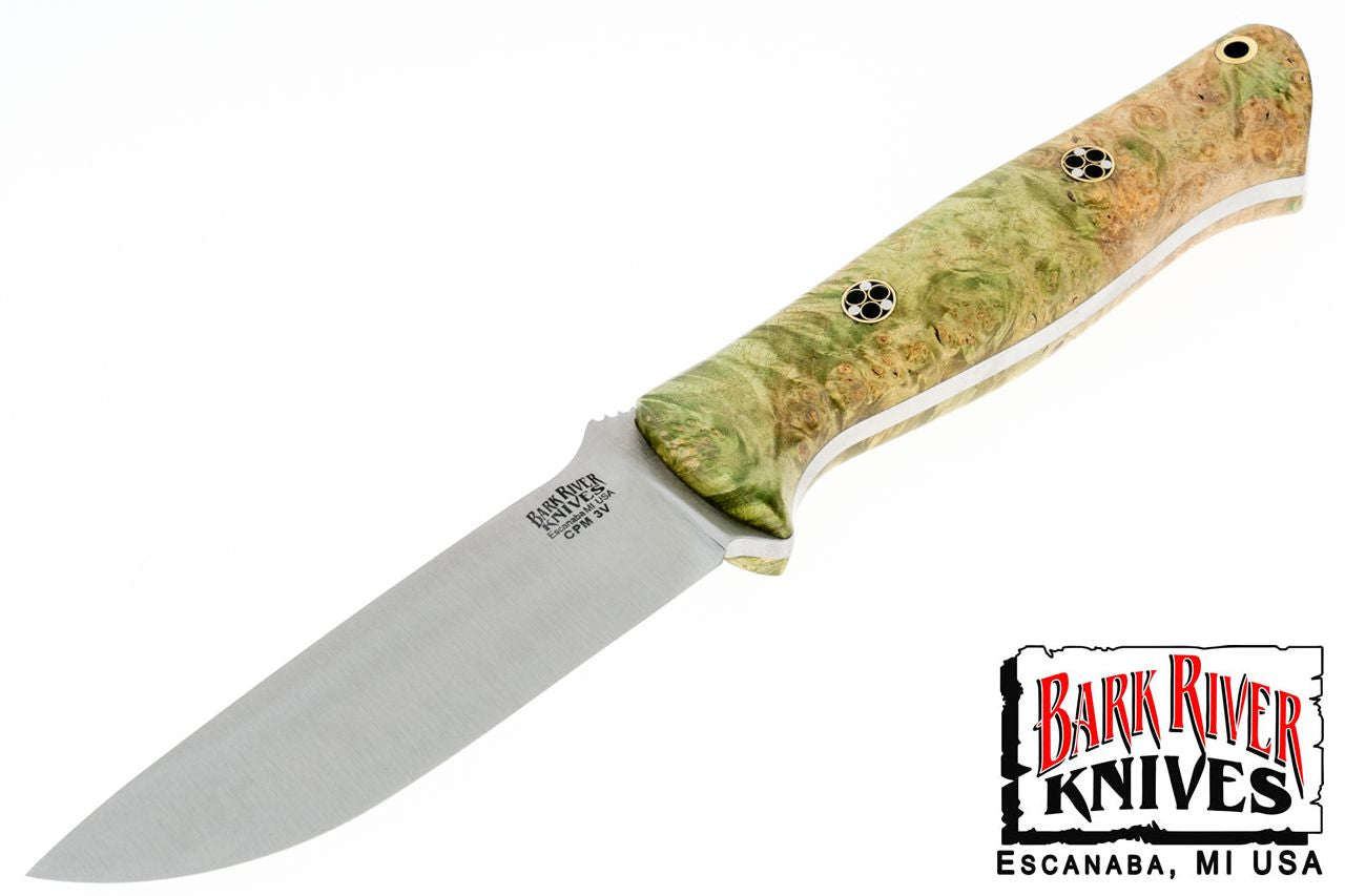 ブラボー 1 LT 3V ライト グリーン & ゴールド メイプルバール - モザイクピン