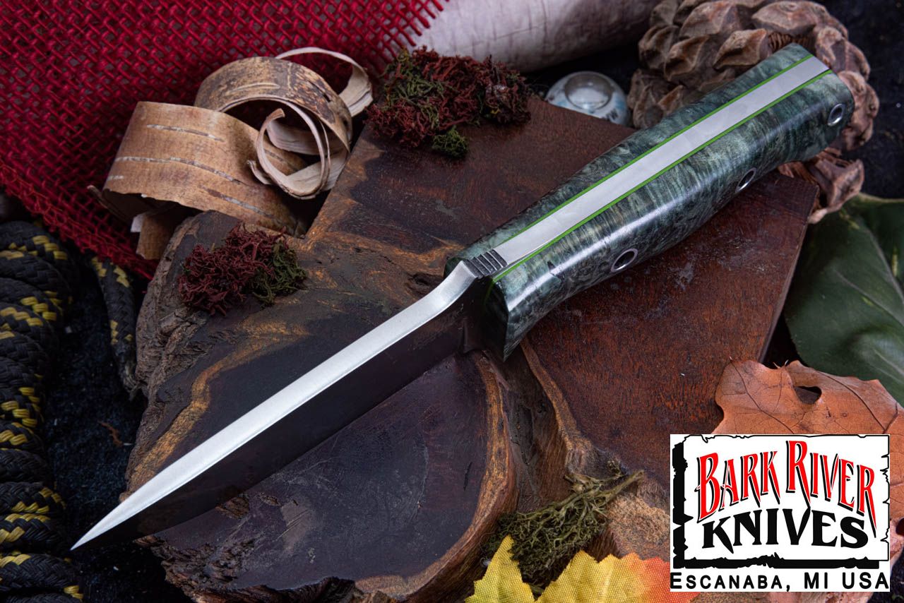 バークリバー ブラボー 1 3V グリーン & ブルー バール - トキシック グリーン ラインs - ホローピン