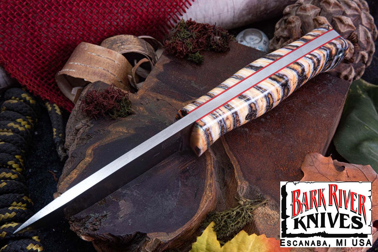 バークリバー ブラボー 1 3V ホワイト & タン マンモス - レッドライナー - モザイクピン - ランプレス