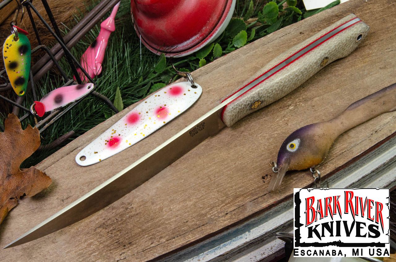 バークリバー ミニ カラハリスポーツマン CPM-154 ヴィンテージ ボーン バーラップ - レッドライナー - モザイクピン