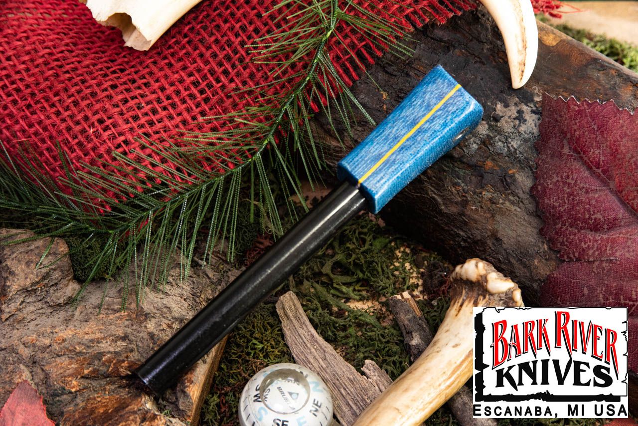 ファイヤースチール ネイビ バーラップ - イエロー ライナー